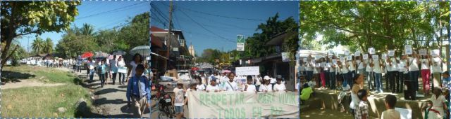 San Viator Honduras - SERSO Honduras - Marcha por la Paz