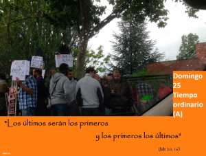 25º domingo del tiempo ordinario