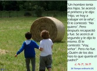 26º domingo del tiempo ordinario