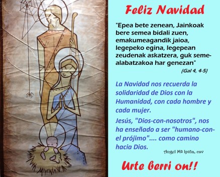 Gabon agurra-Navidad 2014