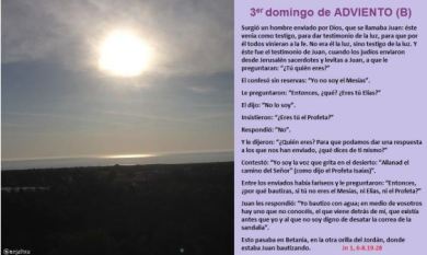 Tercer Domingo de Adviento