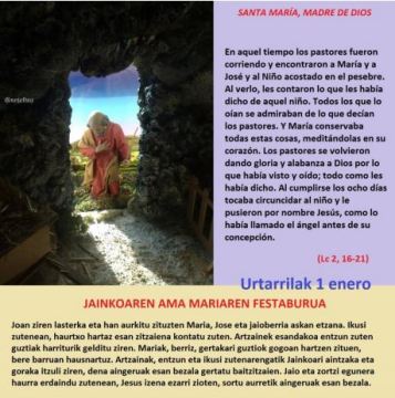 Santa María, madre de Dios