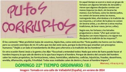 Vigesimosegundo domingo del tiempo ordinario