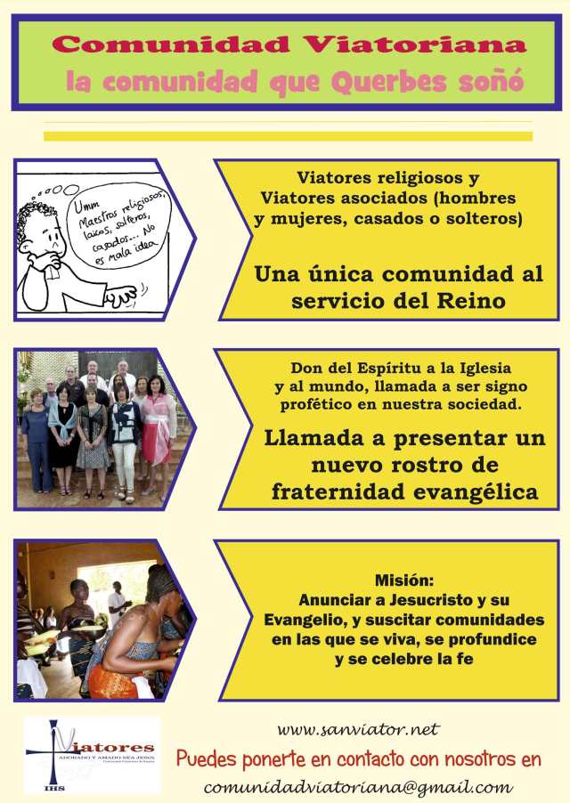 Vocaciones religiosas, vocación religiosa, vocación a la comunidad viatoriana