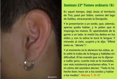 vigesimotercer domingo del tiempo ordinario