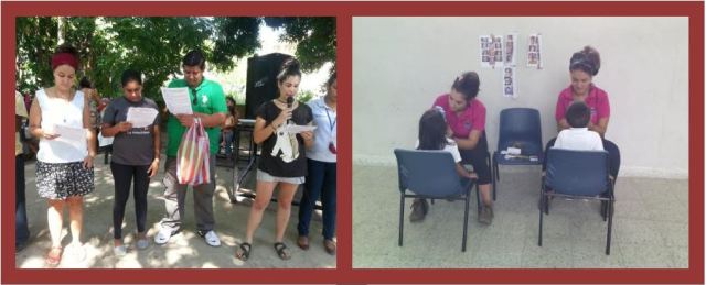 Janire Castresana y María Ruiz (SERSO San Viator) en Jutiapa