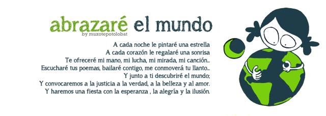 abrazar el mundo