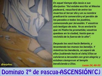 Septimo Domingo de Pascua - Ascension del Señor