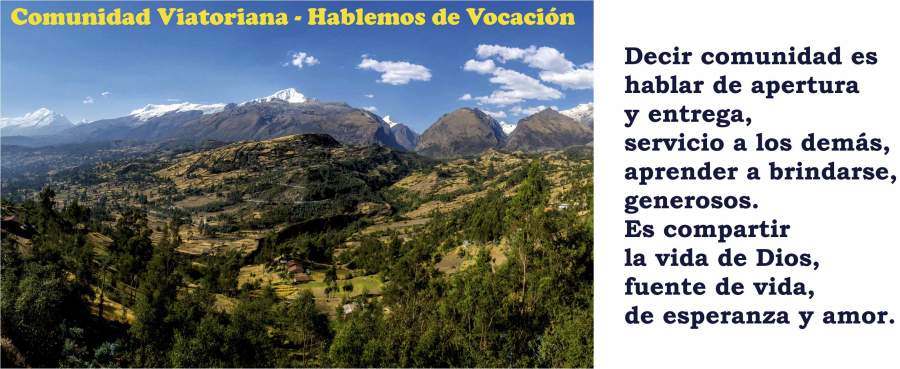 Vocaciones, vocación religiosa, vocación viatoriana, vocaciones religiosas