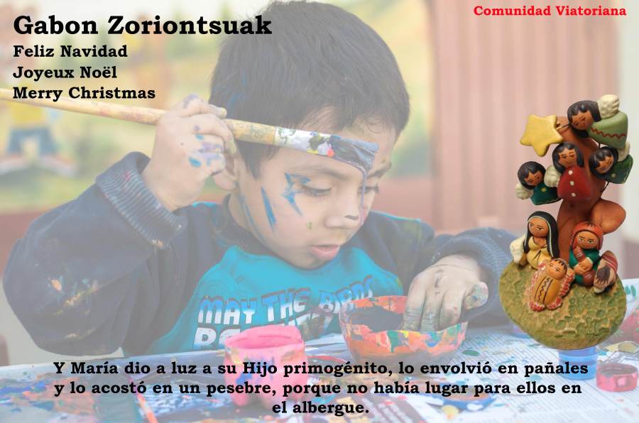 Felicitación de la Comunidad Viatoriana Navidad 2016